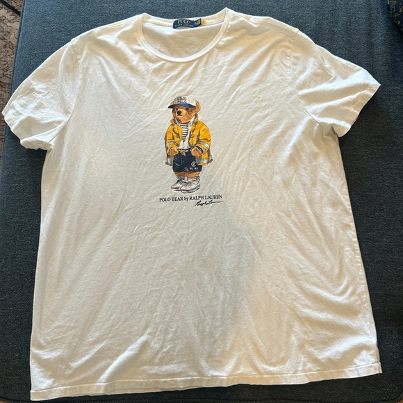 Ralph Lauren Polo Bear Graphic Tee Men’s XXL - Picture 2 of 5